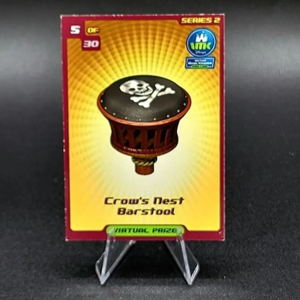 Virtual Magic Kingdom VMK Crow's Nest Barstool